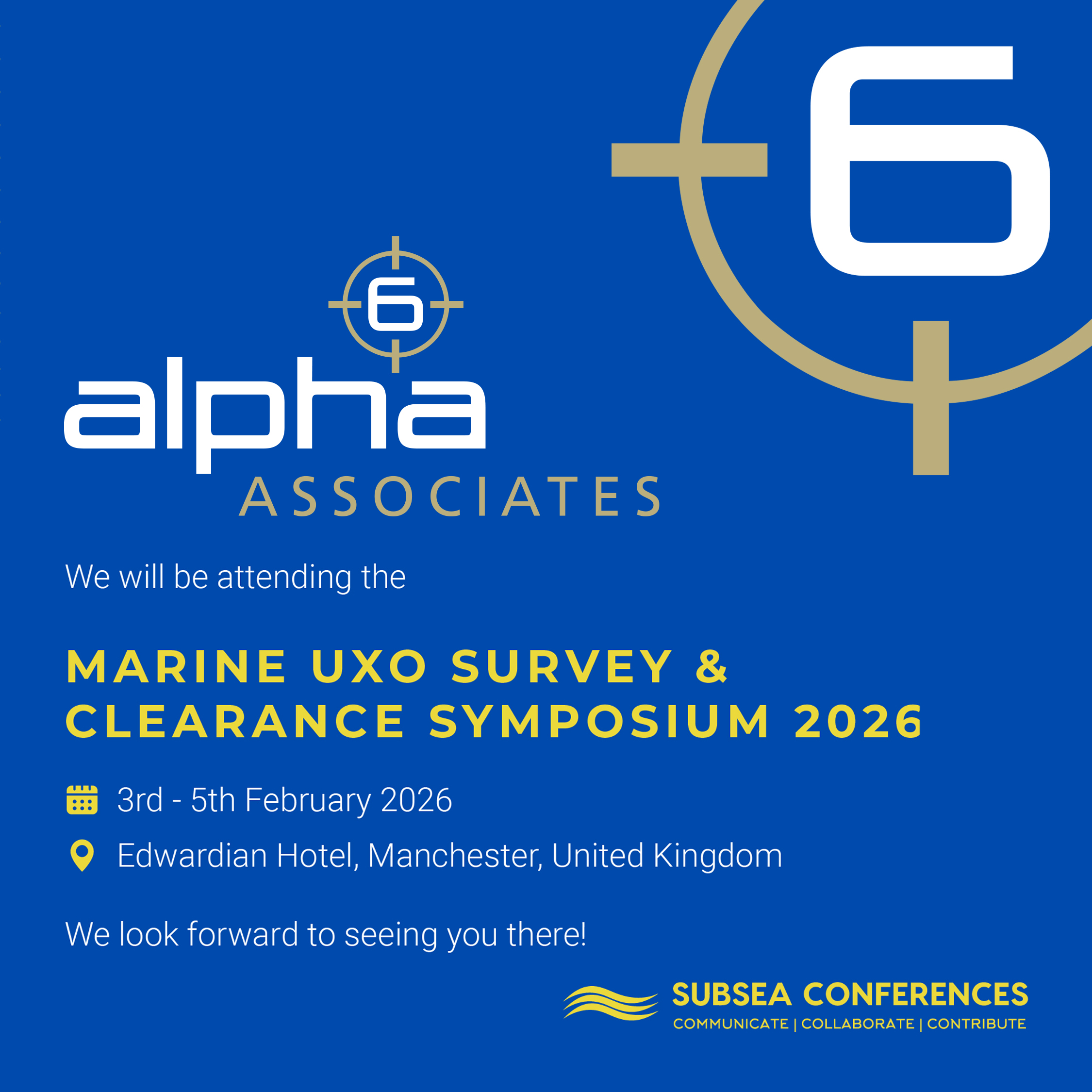 Marine UXO Survey and Clearance Symposium￼